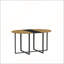 Ensemble de table de salle à manger 7 pièces ovale avec grain de bois fixe et plateau en triamine noire et 6 chaises en similicuir blanc, parfait pour les petits espaces et les cuisines modernes-129892173-130075979-130075978