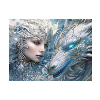 Michael David Ward Queen Of The North Canvas Art