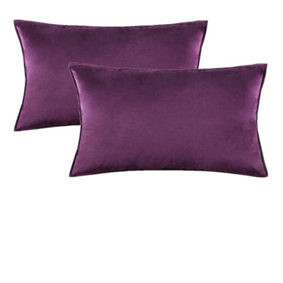 Housse de coussin carré en velours