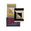 Geometric Flatweave Rectangle 5' x 7' Cotton Area Rug in Yellow/Gray