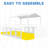 13 Ft. W X 26 Ft. Patio Party Tent With Removable Sidewall For Backyard, Outdoor Wedding Canopy-116243382