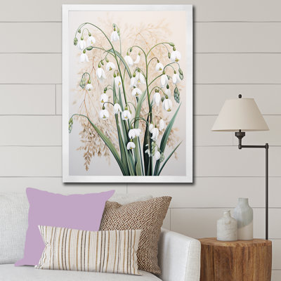 " Snowdrops Moonlit Galanthus Nivalis "