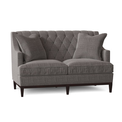 Causeuse accoudoir encastré 60" Carmel