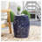 Metal End Table -Large-2107791636