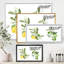 Bouquets de branches de citronnier en fleurs - Impression sur toile-59917488-59917489