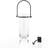 12.6" Almere Hanging Vase with Metal Hanger and Wall Hook, 26.7 oz Capacity