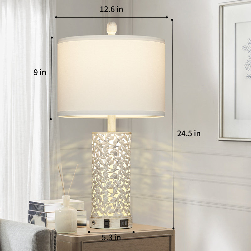 Lampe de table Pavelas USB