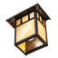 Rustic Lodge 1 - Light Flush Mounted Sconce