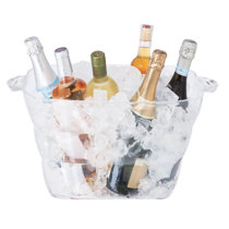 Clear Ice Pail with Handles by Celebrate It™