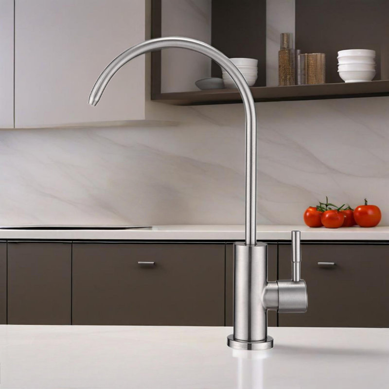 Kitchen Water Filter Faucet, Drinking Water Faucet, Brushed Nickel