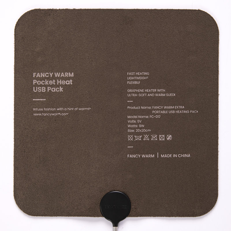 Heating Pad, Electric Heating Pads For Back, Brown
