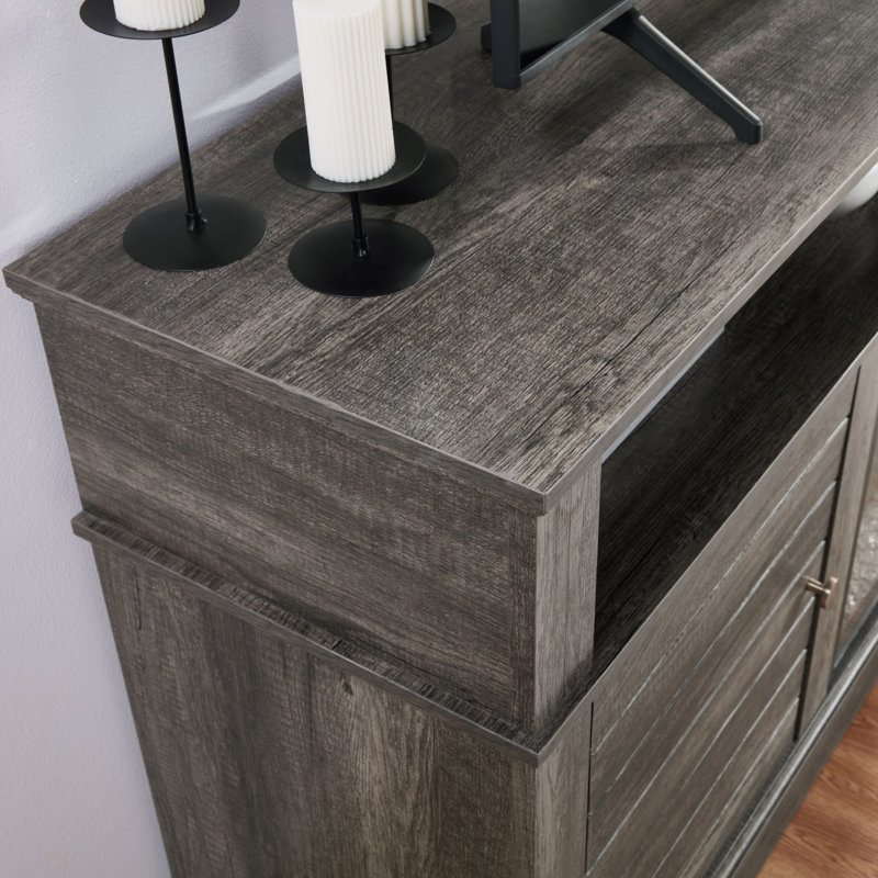 Console de meuble télé 70 po avec foyer et chauffage Lucoyer