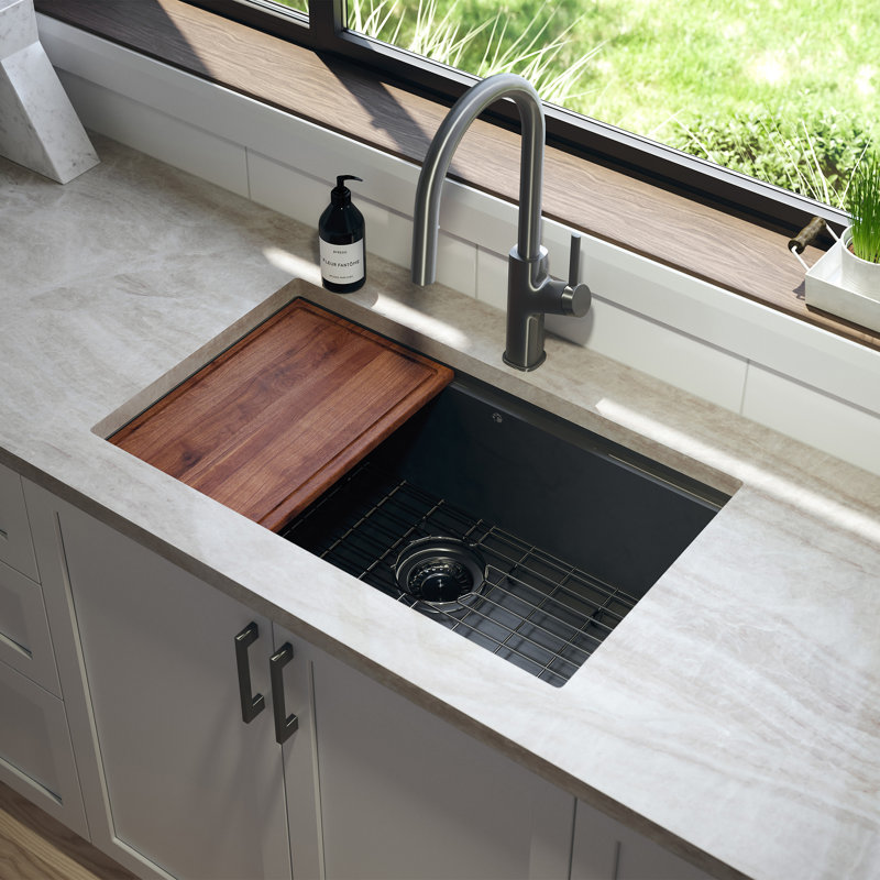 Santa Cruz Kitchen Sink, Gunmetal Black
