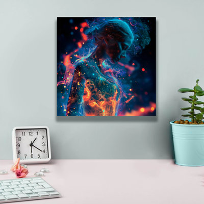  'Ignite Me' by Ann Klee Canvas Wall Art, 12" x 12"