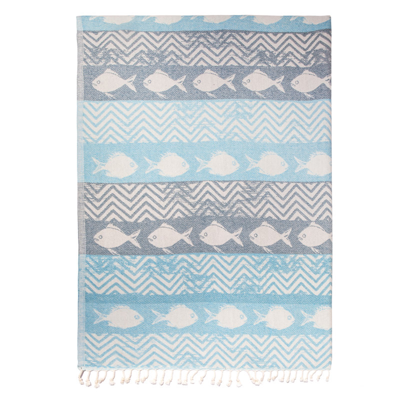  Serviette de plage Evil Eye, Vert abstrait
