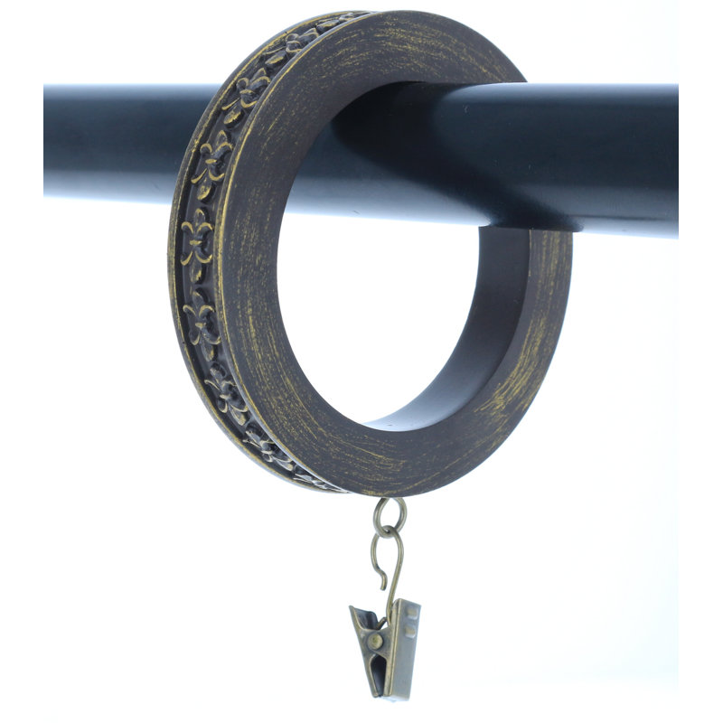 Chokio Curtain Rings, Bronze/Gold