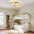 19-Inch Modern Crystal Ceiling Fan With Light