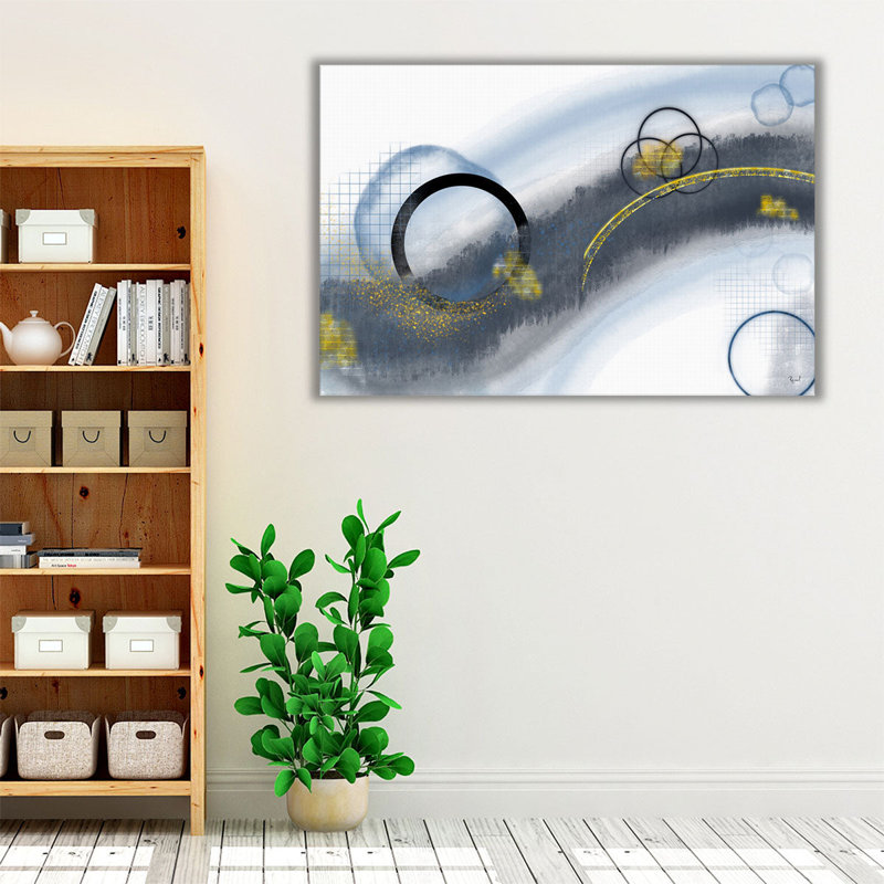 Interaction - reproduction d'art sur toile, H 24 po x l 36 po
