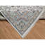 Tapis blanc en laine et en soie noué à la main 10 pi 2 po x 10 pi 2 po E86A6CF9E35E40DE9EBEB43B0FD9AD09