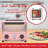 Mini Toaster Oven with Removable Non-Stick Griddle-111235125