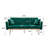 Modern Sofacoolmore  Velvet  Sofa , Accent Sofa .Loveseat Sofa With Metal  Feet