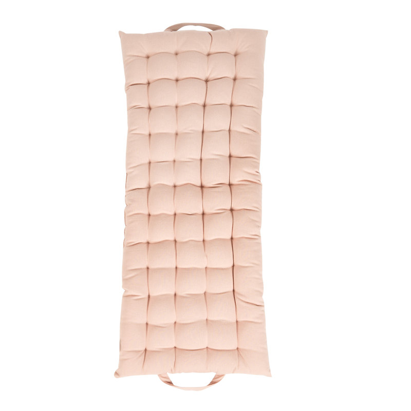 Outdoor Outdoor Garnde Bench Seat Pad Mattress, Pink