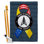 Ensemble de drapeaux en mélange de polyester 40 x 28 po à 2 côtés