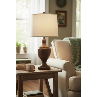 Glazed Camel Venice Urn Table Lamp