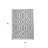 2' X 3' White Shag Hand Tufted Area Rug