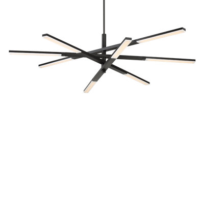 Stacked 8 - Light LED Chandelier