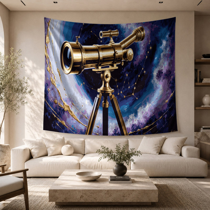 Tapisserie murale sci Fi, 26 po x 36 po