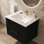 Armoire 060 noir sans lavabo
