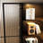 L-Shaped Bookcase Set With Tempered Glass Doors, Aluminum Alloy Frame And 3-Color LED Shelf Lighting
