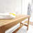29.5 in. W Teak Shower Bench
