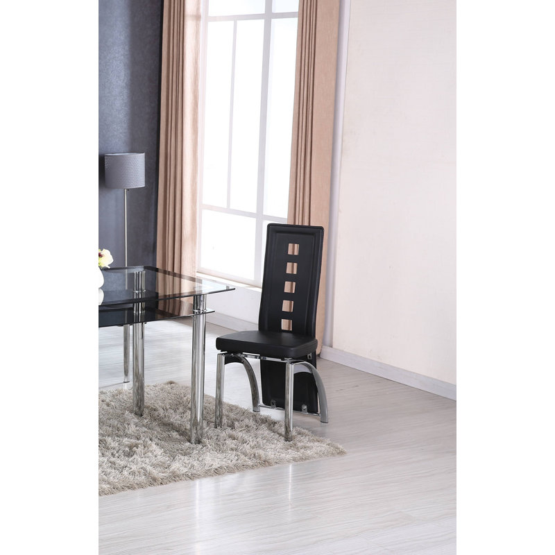 Chaise d'appoint Pemberton Heights, Noir, Noir