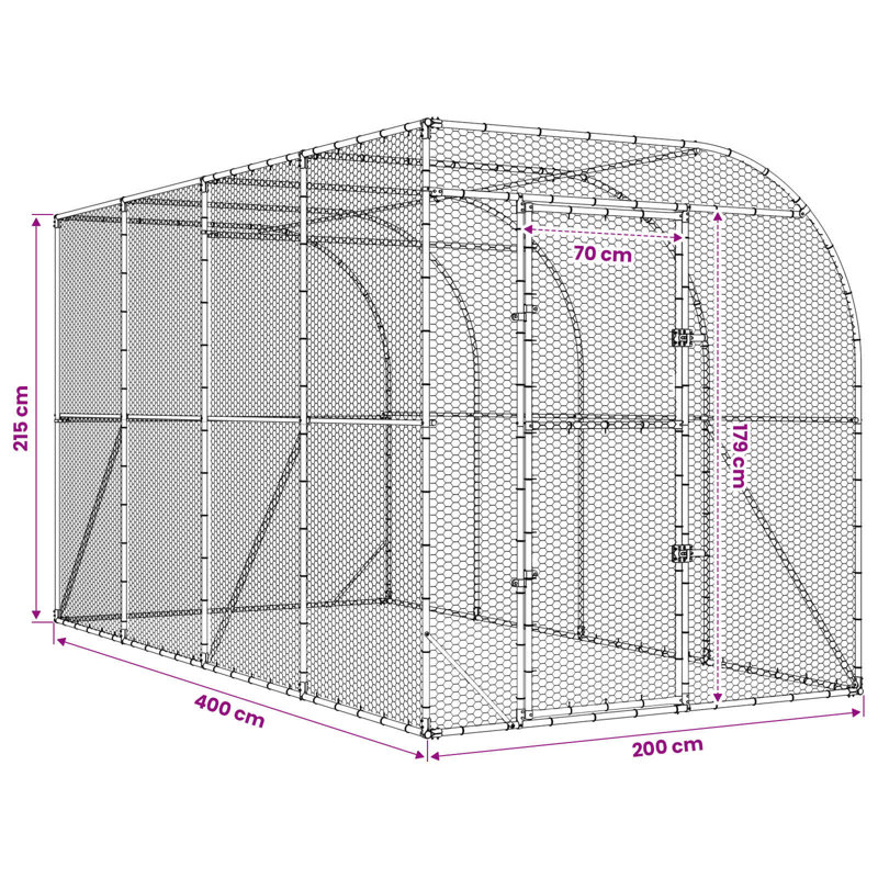 8 m² Chicken Coop