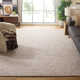 Elle Handmade Beige Rug