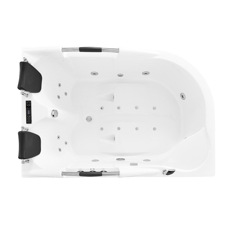 1800mm x 1200mm Freestanding Acrylic Bathtub, Right