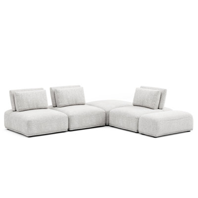 Canapé modulaire 5 pièces Aukeem