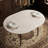 Everett Adjustable Round Dining Table-1987253026-1987253050