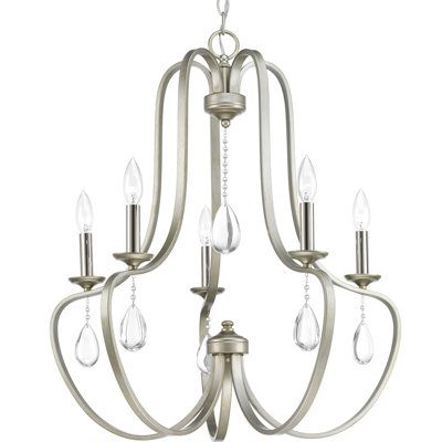 Valeria 5 - Light Dimmable Empire Chandelier