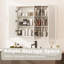 87mm W 65mm H Medicine Cabinet Mirror