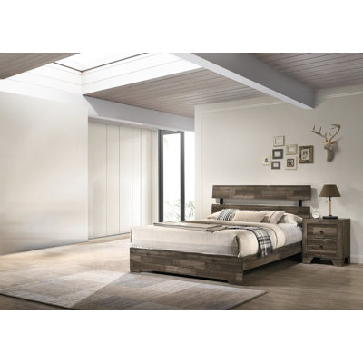 Johusa 3-3_Stone Platform Bedroom Set