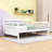 Full Size Wooden Daybed with Slats-495956073