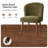 Monticello 19" H Upholstered Dining Chairs with Solid Wood Legs-936040980-906354220