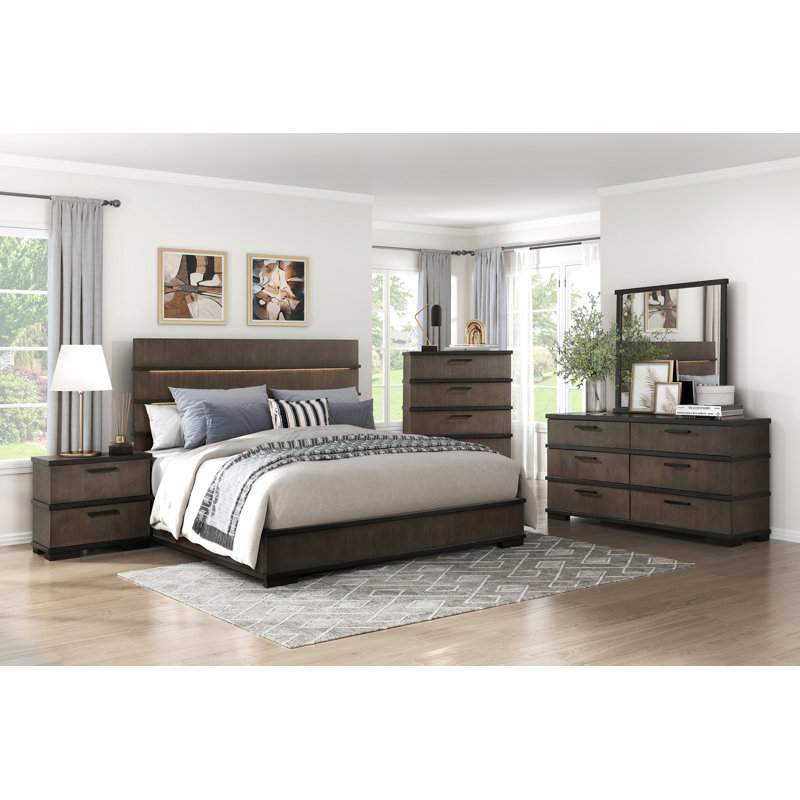 Table de chevet 2 tiroirs 1pc
