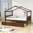Dailene 2 Drawer House Beds by Gracie Oaks-1652470716-1652470713