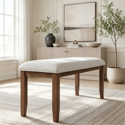 Banc rembourré pour chambre à coucher