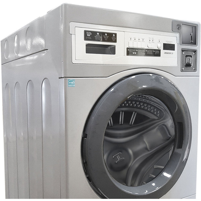 Industrial Coin-Operated Clothes Washer Dryer, Natural Gas
