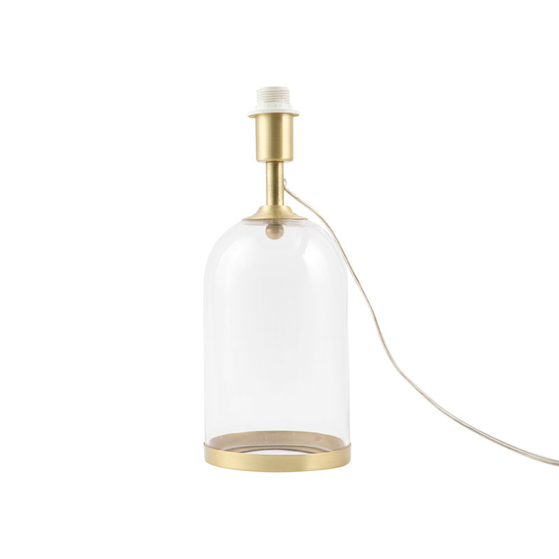 Crothers Metal Lamp Base Lamp, Satin Brass